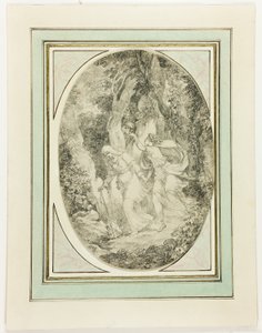 Allegory-独創的な愛 作： Jean Honore Fragonard