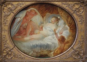 火の燃料 作： Jean Honore Fragonard
