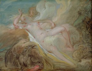 木星とイオ 作： Jean Honore Fragonard