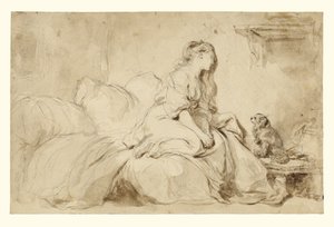 ああ、彼が私に忠実であったなら 作： Jean Honore Fragonard