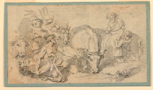 オリエンタルシーン 作： Jean Honore Fragonard