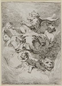 聖マルコ 作： Jean Honore Fragonard