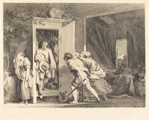 戸棚 作： Jean Honore Fragonard