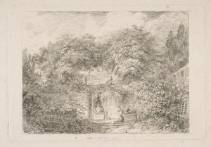 リトルパーク、カリフォルニア州。 1763年。 作： Jean Honore Fragonard
