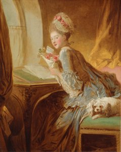 ラブレター、1770年代初頭。 作： Jean Honore Fragonard