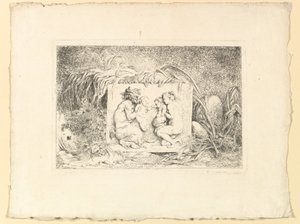 サテュロス一家、1763年。 作： Jean Honore Fragonard