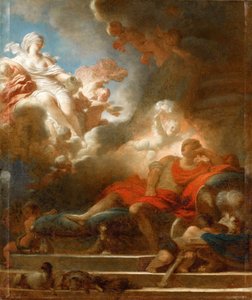 愛の戦士の夢 作： Jean Honore Fragonard