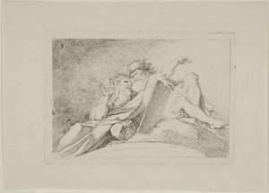二人の預言者 作： Jean Honore Fragonard