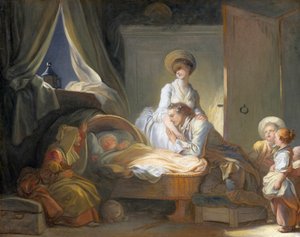 不明な画像 作： Jean Honore Fragonard