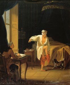 1772年頃、フェルニーで起きたヴォルテール。