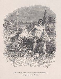 1843年、H. 作： Jean Ignace Isidore Gérard