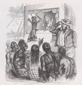 ベランジェ全集、1836年からの黒と人形。 作： Jean Ignace Isidore Gérard