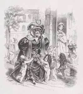 ベランジェ全集、1836年からの貧しいプッティ。 作： Jean Ignace Isidore Gérard
