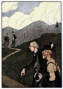 Vogesen Bilder (ヴォージュの画像) ; プロムナード シュール レ クレット 作： Jean Jacques (1873 1951) Waltz