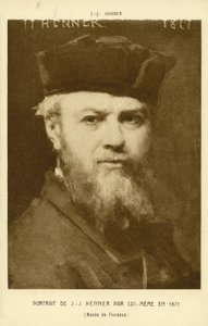フランスの画家、ジャン＝ジャック・ヘネールの自画像 作： Jean Jacques (after) Henner