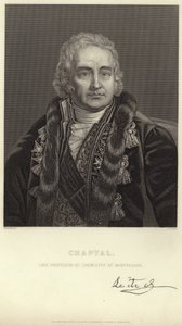 ジャン＝アントワーヌチャプタルの肖像 作： Jean Jacques Francois Monanteuil