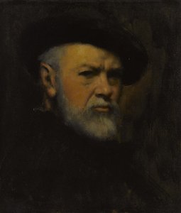 自画像、c。 1890年。 作： Jean Jacques Henner