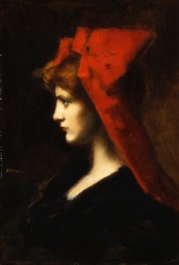 レッドハット、 作： Jean Jacques Henner