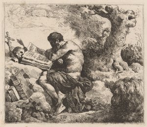 聖ジェローム 作： Jean Jacques Lagrenée II