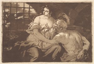 La charité romain ローマの慈善事業、1782年から1821年のRecueil de Compositions par...を含むアルバムの中にある。 作： Jean Jacques Lagrenee