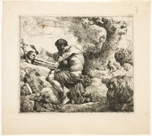 聖ジェローム 作： Jean Jacques Lagrenee