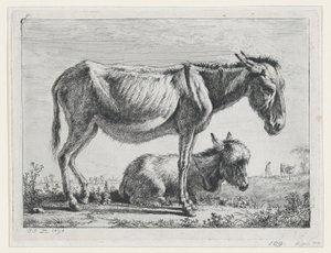 ジェニーと子馬、1797 年。