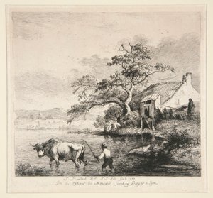 風景 作： Jean Jacques de Boissieu
