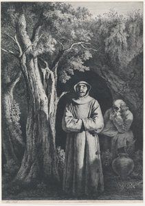 砂漠の修道士、1797 年。