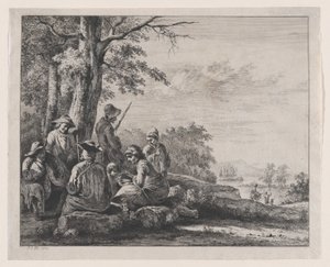 農民の休息、1803年。