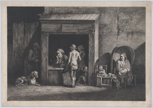 パブリックライター、1790年。 作： Jean Jacques de Boissieu