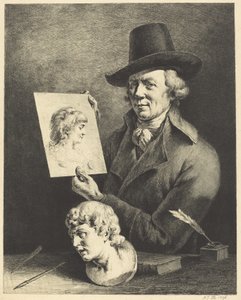 自画像 作： Jean Jacques de Boissieu