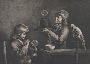 シャボン玉、1799年。