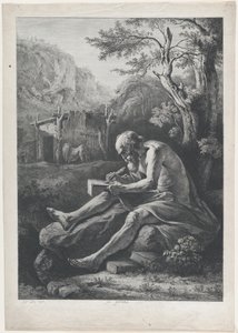 聖ジェローム、1797 年。 作： Jean Jacques de Boissieu