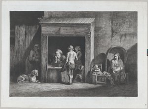 The Public Scrivener、1790 年。 作： Jean Jacques de Boissieu