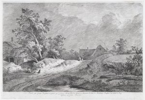 麦畑、1772年。 作： Jean Jacques de Boissieu