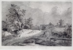 麦畑、1772 作： Jean Jacques de Boissieu