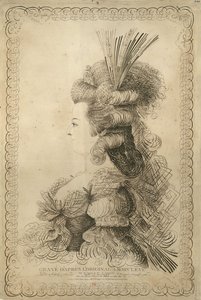 マリー・アントワネットの肖像 1755年～1793年、オーストリア大公夫人、王妃...1787年