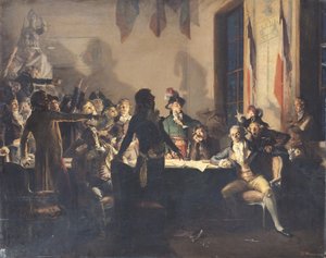1794年7月27日〜28日、テルミドールの8日と9日の夜 作： Jean Joseph Weerts