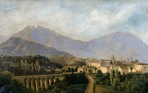1811年のイタリアの眺め。 作： Jean Joseph Xavier Bidauld