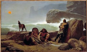 ガリア人のオッズガードジャン・ジュール・アントワーヌ・ルコント・デュ・ヌイ（1842-1923）の絵 作： Jean Jules Antoine Lecomte du Nouy