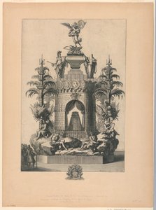 アンリ・デ・ラ・トゥール・ドーヴェルグのカタファルク、ノートルダム、パリ、1675年9月9日