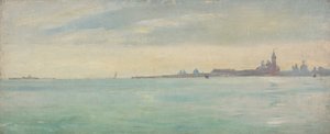 公立庭園から見たヴェネツィア 1873年 作： Jean Lecomte du Nouy