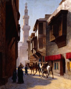 カイロの街、 作： Jean Leon Gerome