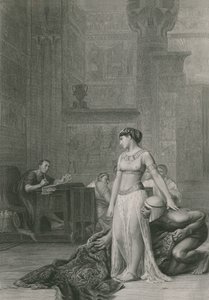 クレオパトラとシーザー 作： Jean Leon Gerome