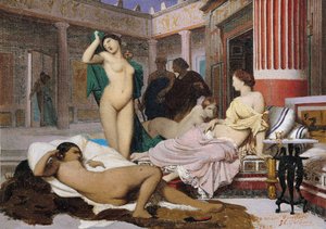 ギリシャのインテリア 作： Jean Leon Gerome