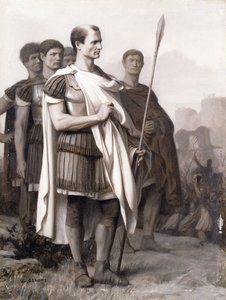 ジュリアス・シーザーと彼のスタッフ、 作： Jean Leon Gerome