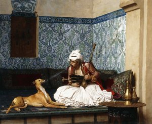 ほんの少しの楽しみ 作： Jean Leon Gerome