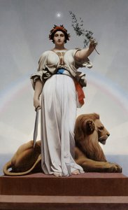 共和国、1848-1849。 作： Jean Leon Gerome