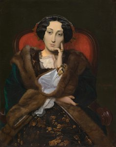 女性の肖像、1851年。 作： Jean Leon Gerome