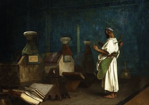 スルタンの墓での祈り、ルトンボーデカリフェスブリュッセ、1878年 作： Jean Leon Gerome